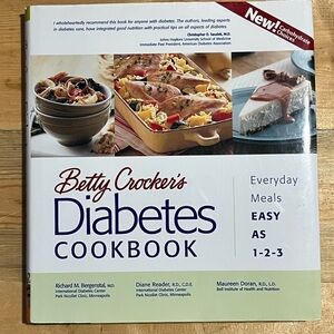 Betty Crocker Diabetes Cookbook - Red and Blue Edition